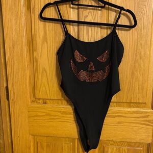 SHEIN Black Halloween Bodysuit